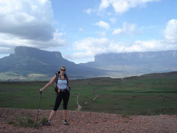 Caminhada para o Monte Roraima, na  Venezuela, em 2007